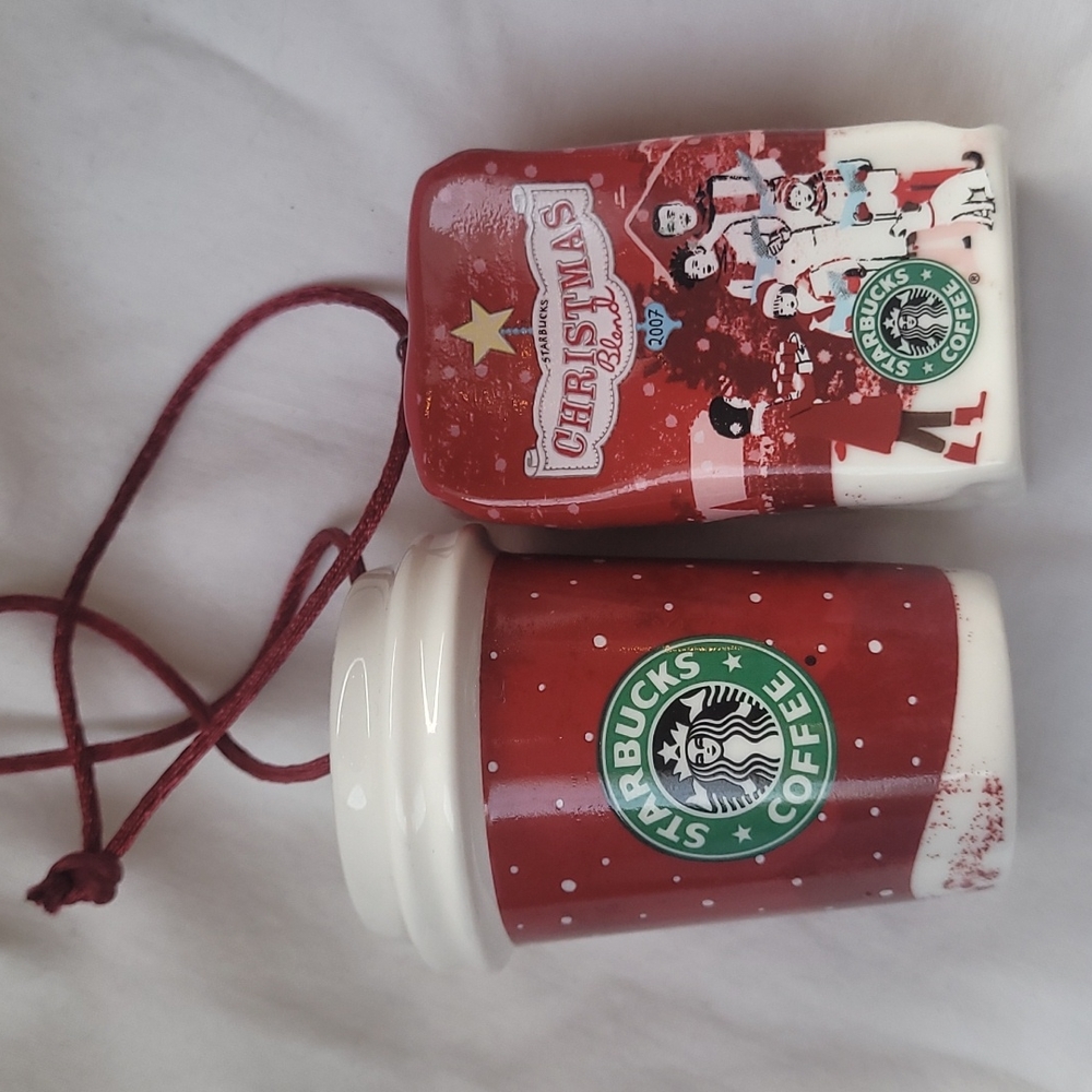 Starbucks, collectors ornaments! 2007